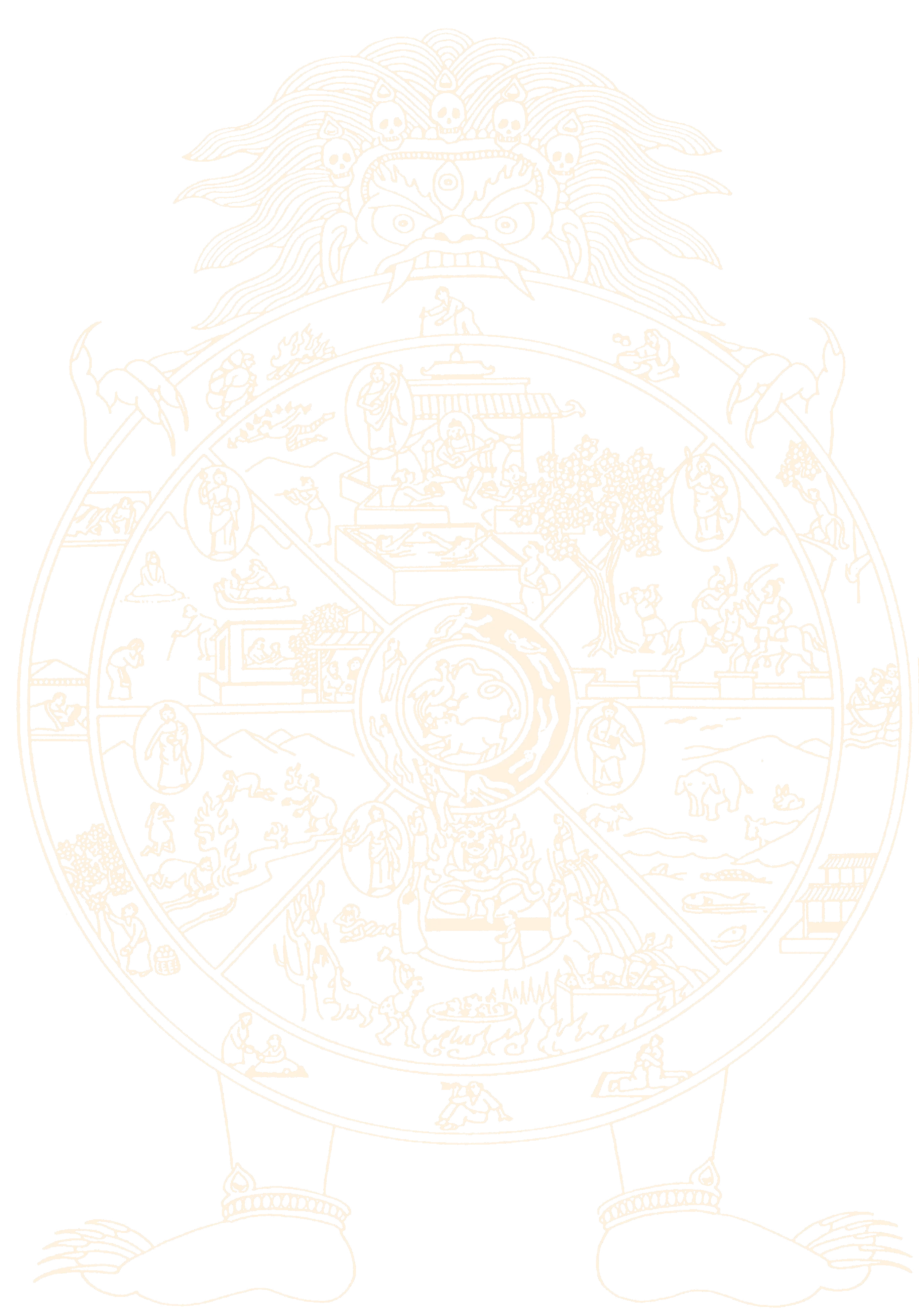 Six Realms: original artwork from the project.